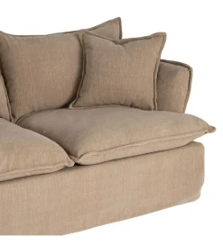 Sofa ZAPLASO 181 cm beżowa