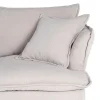 Sofa ZAPLASO 181 cm kremowa