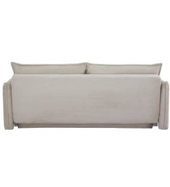Sofa z funkcją spania APARTMENT 215 cm cord beżowy