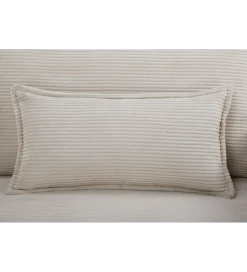 Sofa z funkcją spania APARTMENT 215 cm cord beżowy