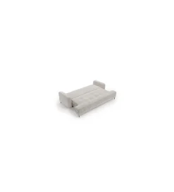 Sofa z funkcją spania PARIS 222 cm taupe/szary