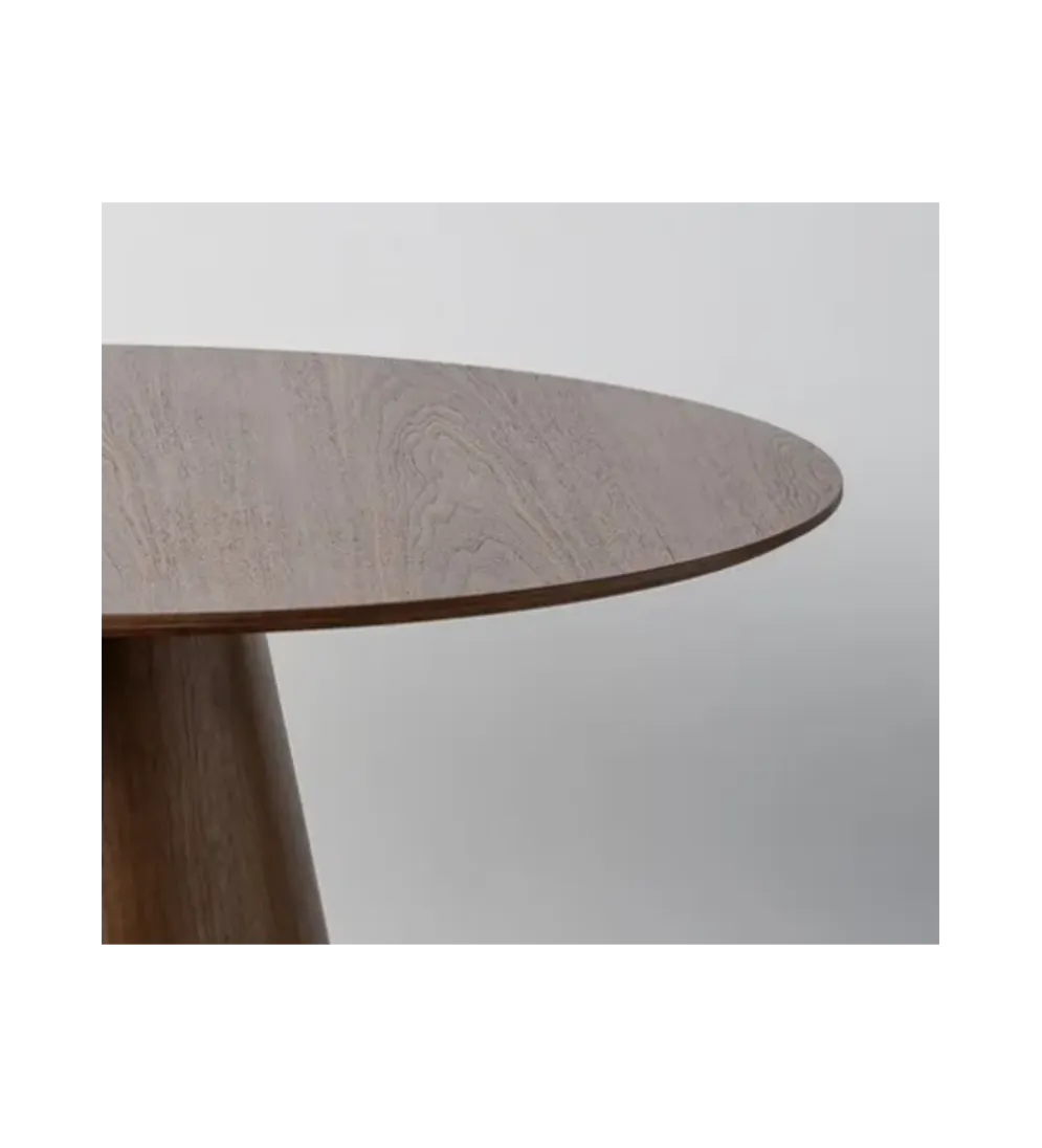 Stół AFAKA 120 cm brązowy
