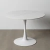 Stół AGAT 100 cm biały