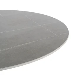 Stół AGAT 100 cm biały szary blat