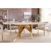 Stół ART LIVING 200 cm blat ceramika w optyce białego marmuru