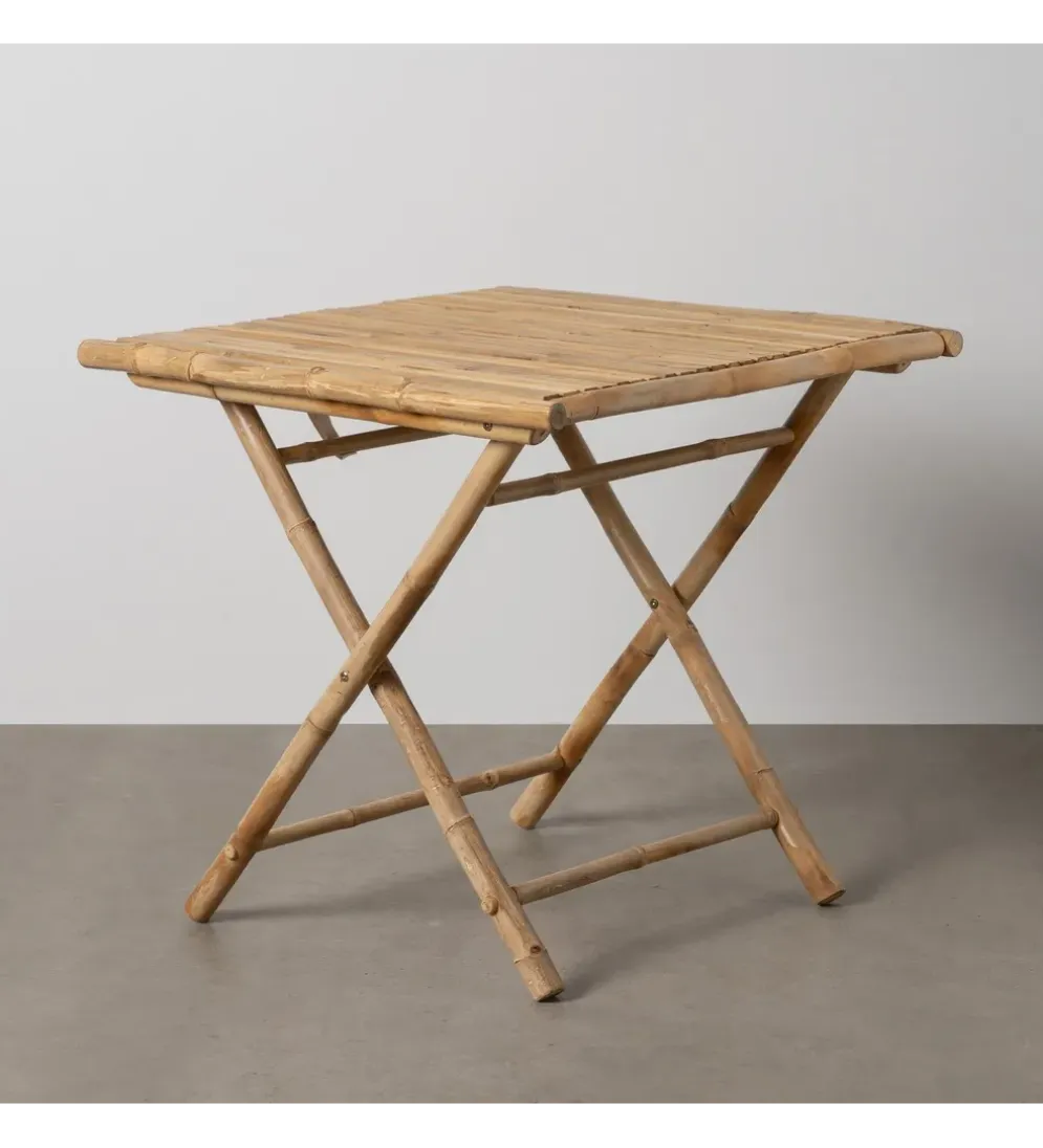 Stół BAMBÚ 80 cm bambus