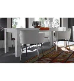 Stół BASIC 180 cm x 90 cm biały