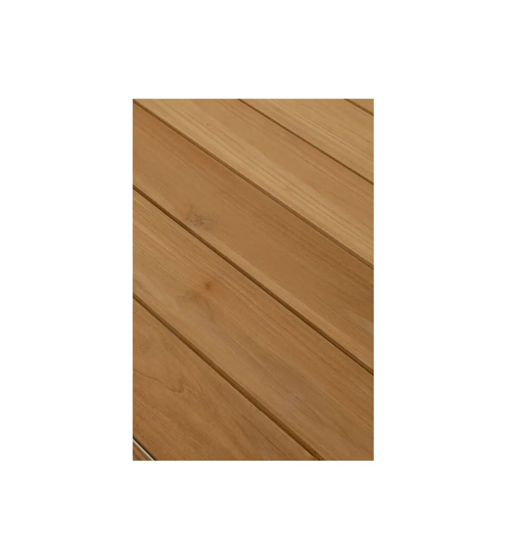 Stół Bella 180 x 90 cm drewno teak naturalny