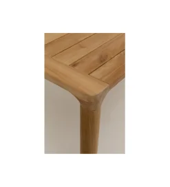 Stół Bella 200 x 90 cm drewno teak naturalny