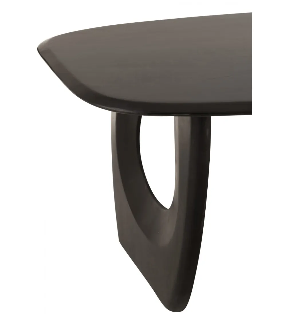 Stół CAVE 200 cm drewno mango czarny