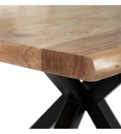 Stół FORTRES 160 cm drewno akacja