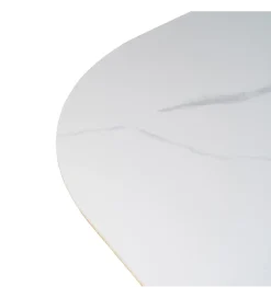 Stół FORYK 180 cm naturalny blat ceramika