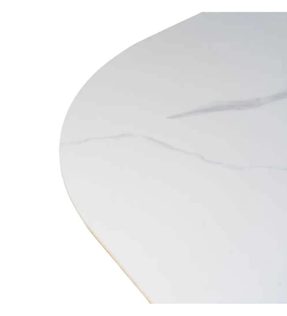 Stół FORYK 180 cm naturalny blat ceramika
