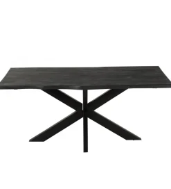 Stół GERARD 180 cm drewno mango czarny
