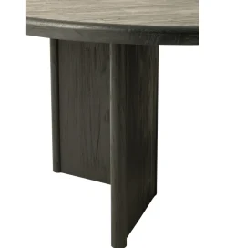 Stół HERAS 150 cm drewno teak czarny