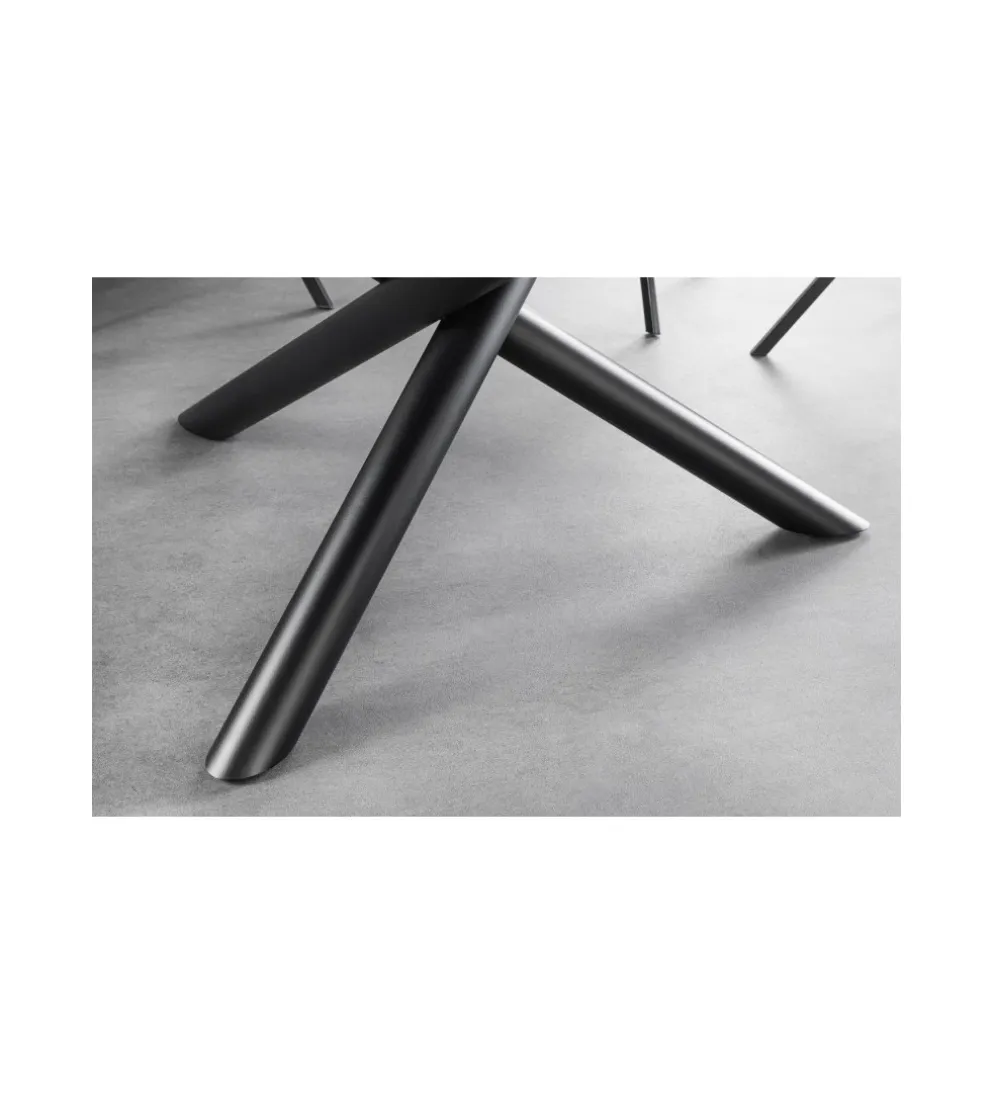 Stół IDAHO 150 cm ceramika w optyce białego marmuru