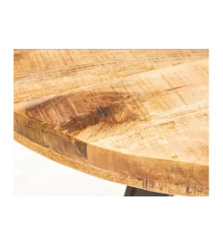 Stół Iron Craft 80 cm drewno Mango