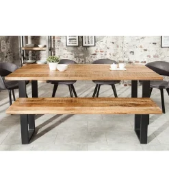 Stół Iron Craft 160 cm drewno Mango