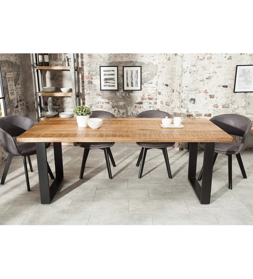 Stół Iron Craft 180 cm drewno Mango