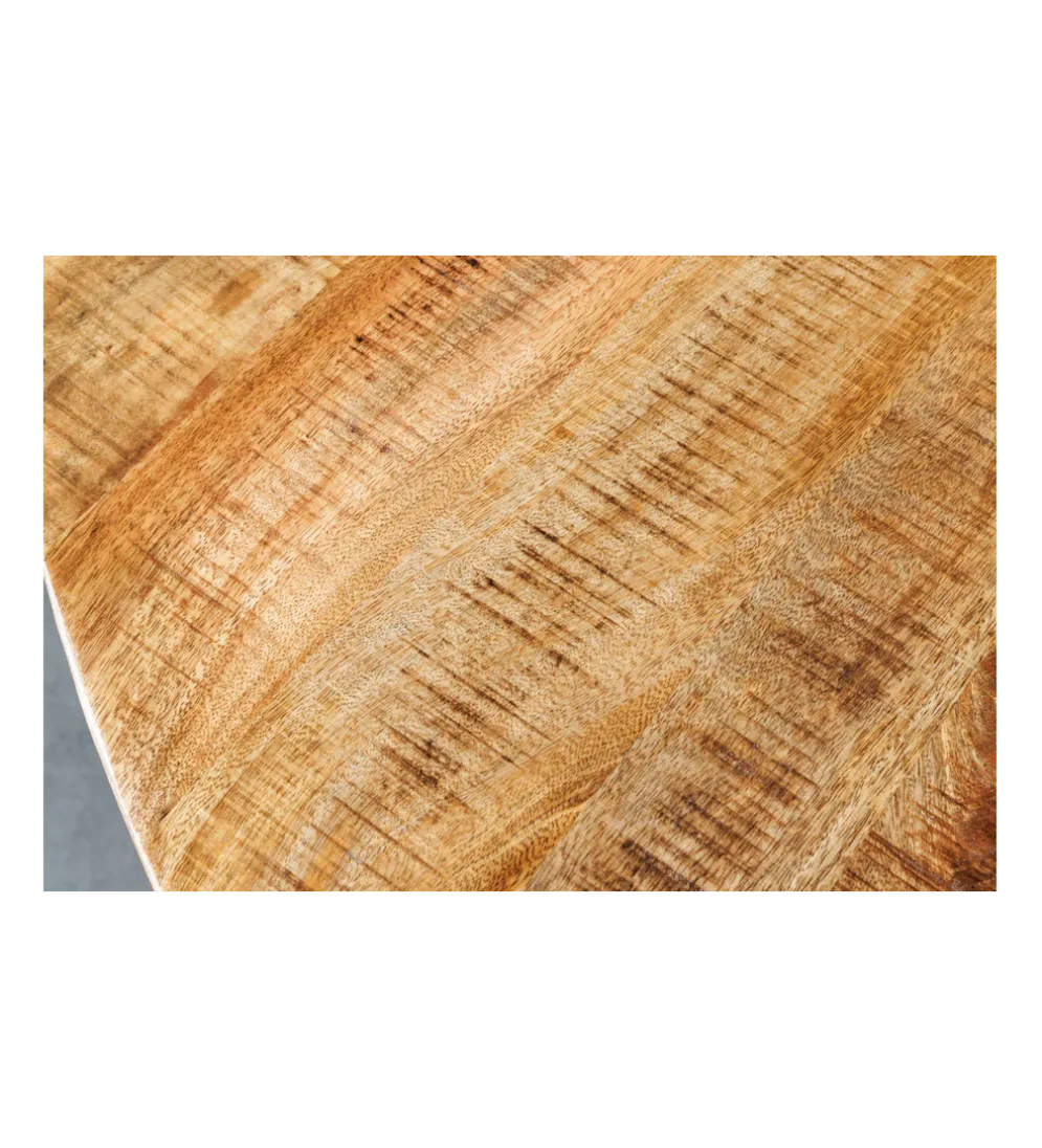 Stół IRON CRAFT 140 cm drewno mango naturalny