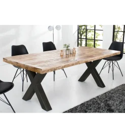 Stół Iron Craft X 200 Cm Drewno Mango