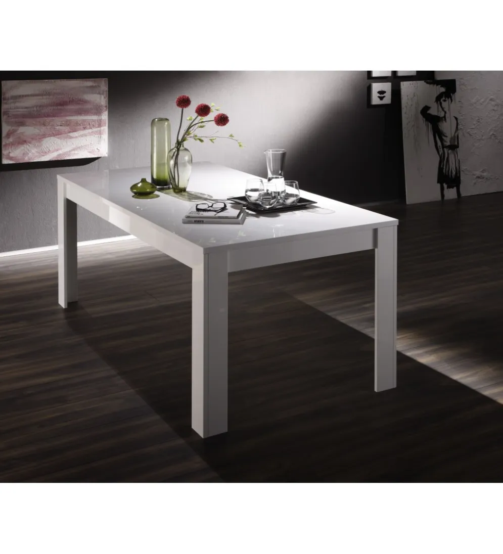 Stół JUPITER 180 cm x 90 cm biały