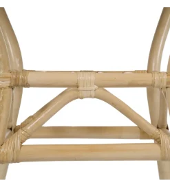 Stół KAPE 75 cm ratan naturalny