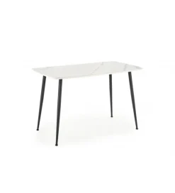 Stół MARCO 120 cm w optyce białego marmuru