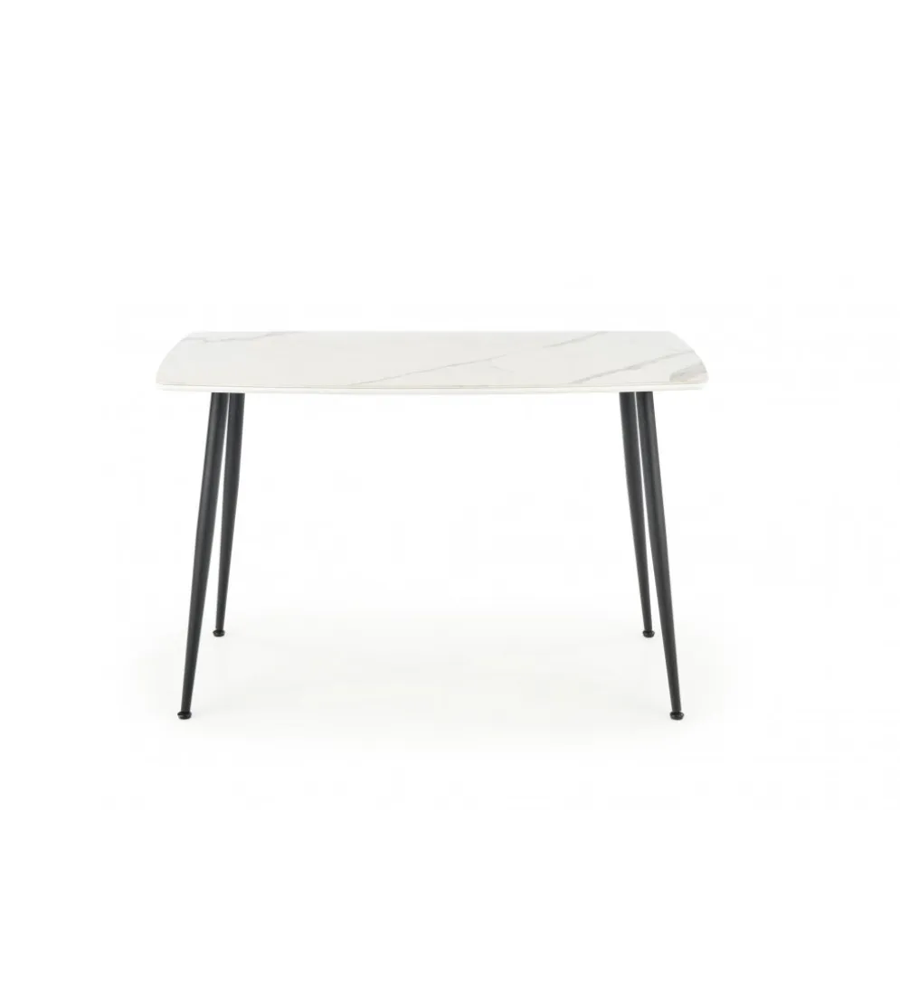 Stół MARCO 120 cm w optyce białego marmuru