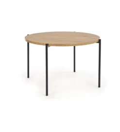 Stół MORGAN 120 cm w kolorze dąb złoty