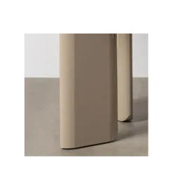 Stół MYKA 120 cm szklany taupe