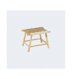 Stołek WAVERLY 60 cm drewno teak