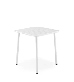 Stół ogrodowy BOSCO 70 cm biały
