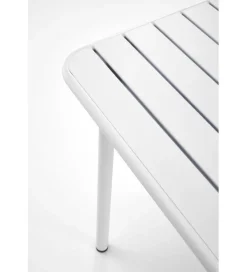 Stół ogrodowy BOSCO 70 cm biały