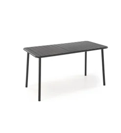 Stół ogrodowy BOSCO 140 cm czarny