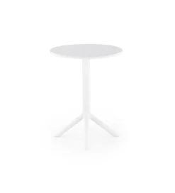 Stół ogrodowy CALVO 72 cm biały