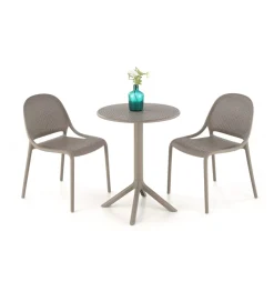 Stół ogrodowy CALVO 72 cm khaki