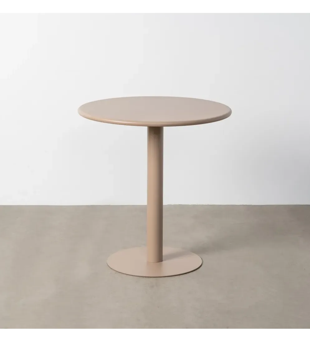 Stół ogrodowy LUCEROS 70 cm beżowy