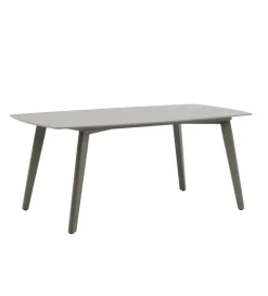 Stół ogrodowy MARIN 180 cm szary beżowy porcelanowy blat