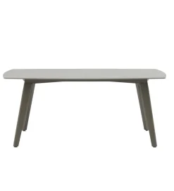 Stół ogrodowy MARIN 180 cm szary beżowy porcelanowy blat