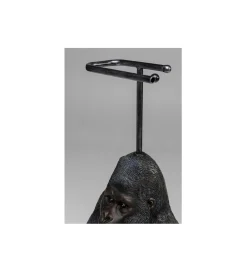 Stojak na papier toaletowy GORYL 51 cm czarny