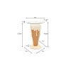 Stolik bistro ICE CREAM VANILLA 73 cm
