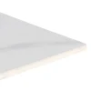 Stolik bistro SINTERED 80 cm efekt marmuru biały