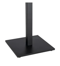 Stolik bistro SINTERED 80 cm efekt marmuru biały
