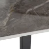 Stolik bistro SINTERED 80 cm efekt marmuru