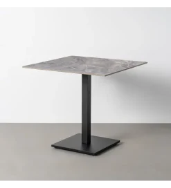 Stolik bistro SINTERED 80 cm efekt marmuru