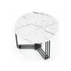 Stolik kawowy ANTICA 55 cm w optyce marmuru