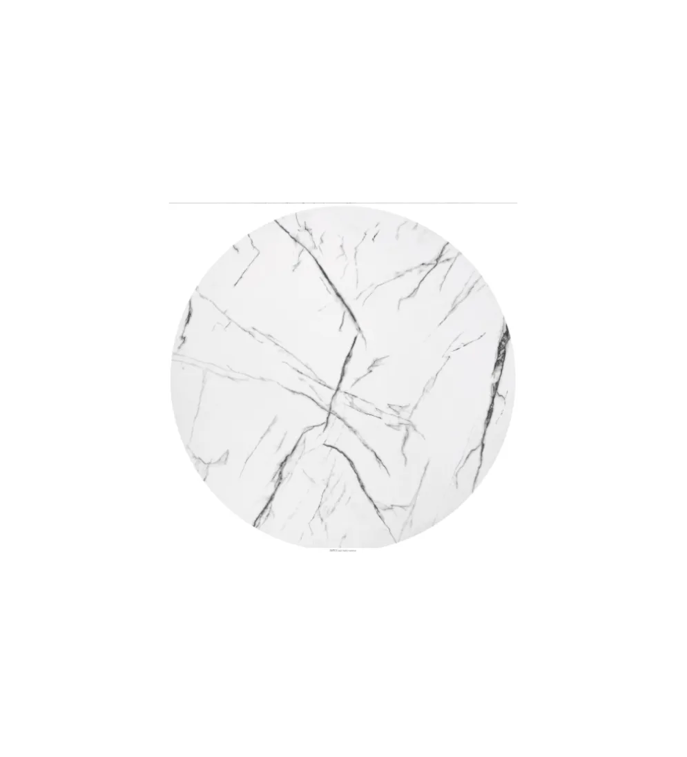 Stolik kawowy ANTICA 55 cm w optyce marmuru