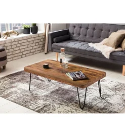 Stolik kawowy BAGLI 115 cm drewno sheesham