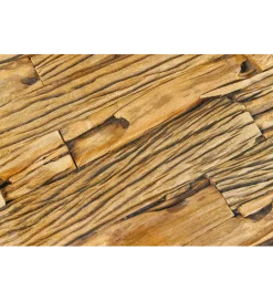 Stolik kawowy BARRACUDA110 cm drewno teak bez szkła